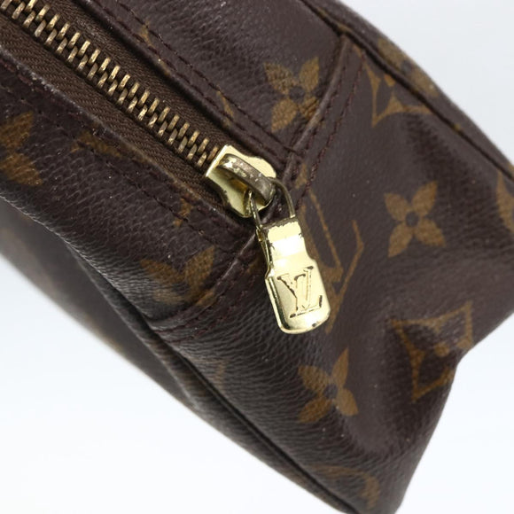 LOUIS VUITTON Monogram Trousse Toilette 28 Clutch Tas M47522 LV Auth 171362
