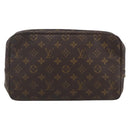 LOUIS VUITTON Monogram Trousse Toilette 28 Clutch Tas M47522 LV Auth 171362-2