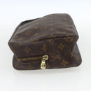 LOUIS VUITTON Monogram Trousse Toilette 28 Clutch Tas M47522 LV Auth 171362-3