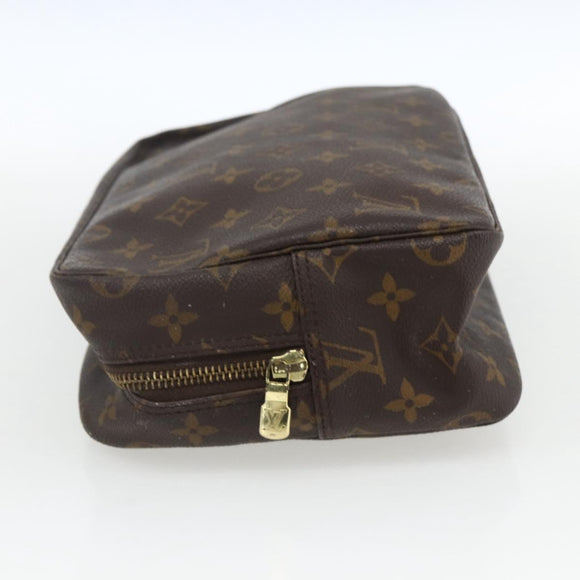 LOUIS VUITTON Monogram Trousse Toilette 28 Clutch Tas M47522 LV Auth 171362