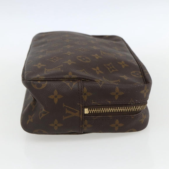 LOUIS VUITTON Monogram Trousse Toilette 28 Clutch Tas M47522 LV Auth 171362