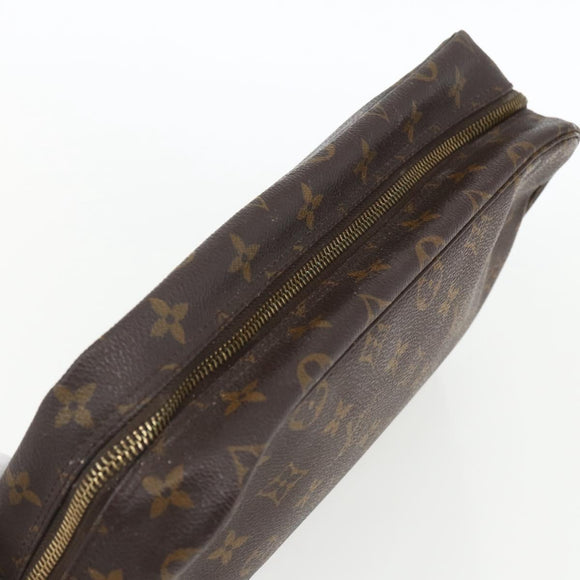 LOUIS VUITTON Monogram Trousse Toilette 28 Clutch Tas M47522 LV Auth 171362