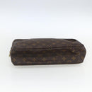 LOUIS VUITTON Monogram Trousse Toilette 28 Clutch Tas M47522 LV Auth 171362-6