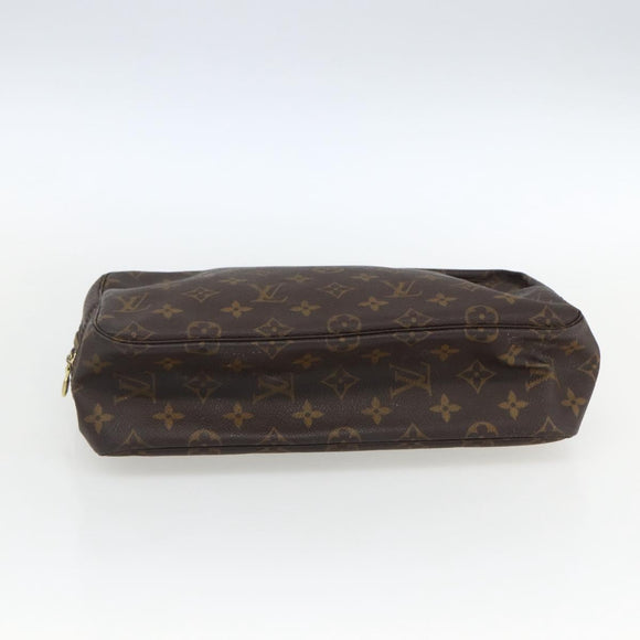 LOUIS VUITTON Monogram Trousse Toilette 28 Clutch Tas M47522 LV Auth 171362