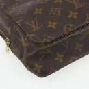 LOUIS VUITTON Monogram Trousse Toilette 28 Clutch Tas M47522 LV Auth 171362-14