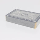 LOUIS VUITTON Playing Cards Navy Brown LV Auth 171364-4