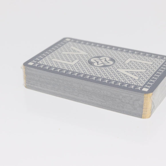LOUIS VUITTON Playing Cards Navy Brown LV Auth 171364