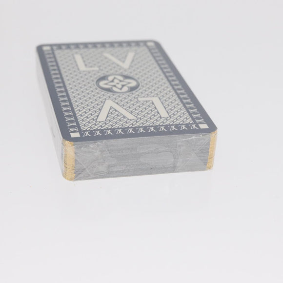 LOUIS VUITTON Playing Cards Navy Brown LV Auth 171364