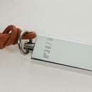 LOUIS VUITTON LV Cup whistle Necklace metal Silver LV Auth 171365A-13