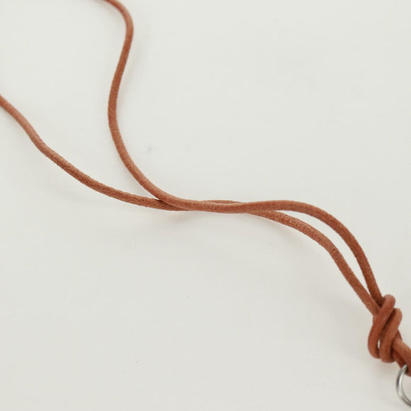 LOUIS VUITTON LV Cup whistle Necklace metal Silver LV Auth 171365A