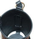 FENDI Zucchino Canvas 24 Bottles Bottle Holder Brown Gold Auth 171378M-20