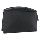 LOUIS VUITTON Epi Trousse Crete Pouch Black M48402 LV Auth 171381-1
