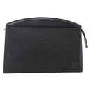 LOUIS VUITTON Epi Trousse Crete Pouch Black M48402 LV Auth 171381-13