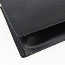 LOUIS VUITTON Epi Trousse Crete Pouch Black M48402 LV Auth 171381-14