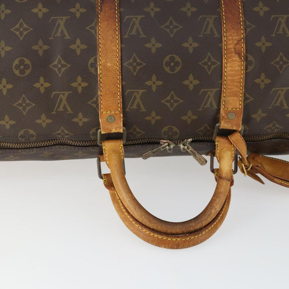 LOUIS VUITTON Monogram Keepall 50 Boston Bag M41426 LV Auth 171390