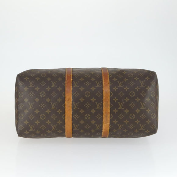 LOUIS VUITTON Monogram Keepall 50 Boston Bag M41426 LV Auth 171390