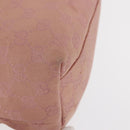 GUCCI GG Canvas Shoulder Bag Pink Silver 001 3386 Auth 171393-14