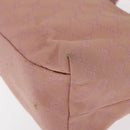 GUCCI GG Canvas Shoulder Bag Pink Silver 001 3386 Auth 171393-15