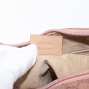 GUCCI GG Canvas Shoulder Bag Pink Silver 001 3386 Auth 171393-12