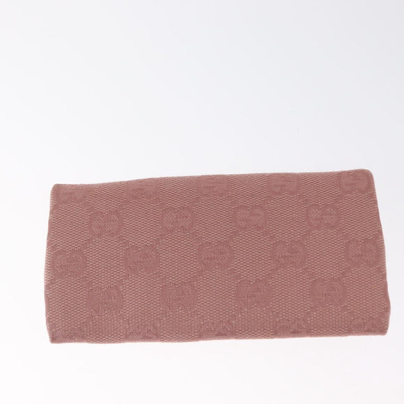 GUCCI GG Canvas Shoulder Bag Pink Silver 001 3386 Auth 171393