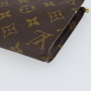 LOUIS VUITTON Monogram Bucket GM Accessory Pouch LV Auth 171397-15