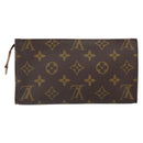 LOUIS VUITTON Monogram Bucket GM Accessory Pouch LV Auth 171397-2