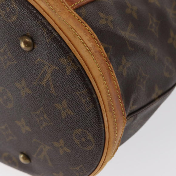 LOUIS VUITTON Monogram Bucket GM Shoulder Bag M42236 LV Auth 171398