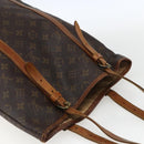 LOUIS VUITTON Monogram Bucket GM Shoulder Bag M42236 LV Auth 171401-6