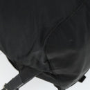 PRADA Backpack Nylon Black Silver Auth 171402-19