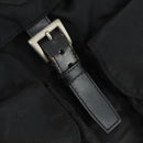 PRADA Backpack Nylon Black Silver Auth 171402-9