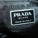 PRADA Backpack Nylon Black Silver Auth 171402-25