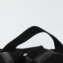 PRADA Backpack Nylon Black Silver Auth 171402-14