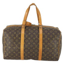 LOUIS VUITTON Monogram Sac Souple 45 Boston Bag M41624 LV Auth 171403-13