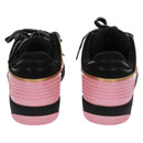 GUCCI Basketball Sneakers Leather Size 35 Gold Auth 171404M-6