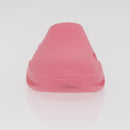 PRADA Slide Sandals Rubber Pink Auth 171405V-11