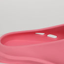 PRADA Slide Sandals Rubber Pink Auth 171405V-14