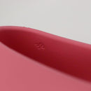 PRADA Slide Sandals Rubber Pink Auth 171405V-18