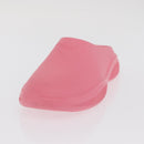 PRADA Slide Sandals Rubber Pink Auth 171405V-19