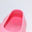 PRADA Slide Sandals Rubber Pink Auth 171405V-34