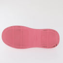 PRADA Slide Sandals Rubber Pink Auth 171405V-7