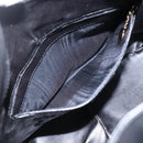 GUCCI Bamboo Shoulder Bag Leather 2way Black Gold 001 2058 1638 Auth 171417-22