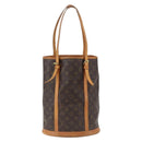 LOUIS VUITTON Monogram Bucket GM Shoulder Bag M42236 LV Auth 171423-3