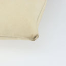 SAINT LAURENT Kahala Tote Bag Canvas Beige Gold 123435 Auth 171425-15