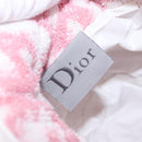 Christian Dior Trotter Canvas Pouch Pile Pink Auth 171427V-9