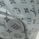 LOUIS VUITTON Monogram Keepall Bandouliere 50 Bag Silver M43848 Auth 171441SAM-17