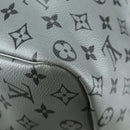 LOUIS VUITTON Monogram Keepall Bandouliere 50 Bag Silver M43848 Auth 171441SAM-19