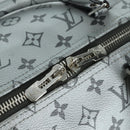 LOUIS VUITTON Monogram Keepall Bandouliere 50 Bag Silver M43848 Auth 171441SAM-23