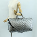 LOUIS VUITTON Monogram Keepall Bandouliere 50 Bag Silver M43848 Auth 171441SAM-29