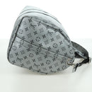 LOUIS VUITTON Monogram Keepall Bandouliere 50 Bag Silver M43848 Auth 171441SAM-4