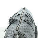LOUIS VUITTON Monogram Keepall Bandouliere 50 Bag Silver M43848 Auth 171441SAM-6